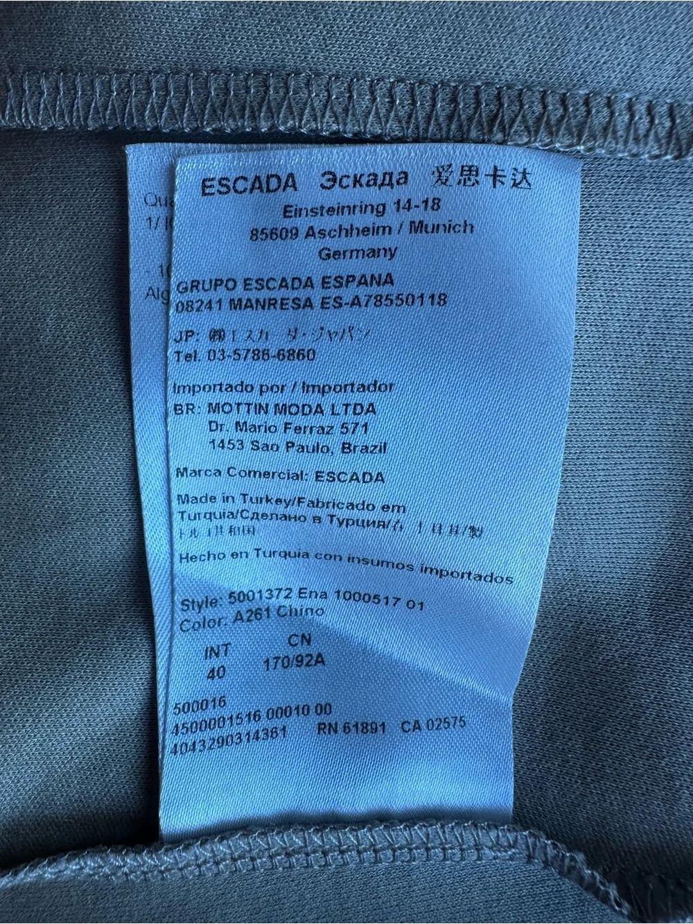 Escada tailored blazer
